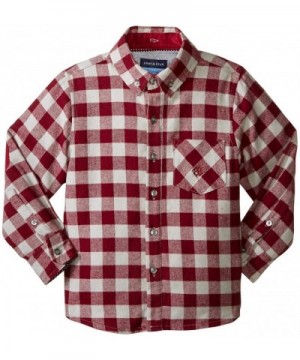 Andy Evan Hooded Flannel Shirt Toddler