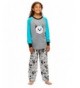 Girls Piece Embroidery Pajama Sleeve