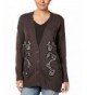 Ultra Flirt Juniors Floral Patch Cardigan